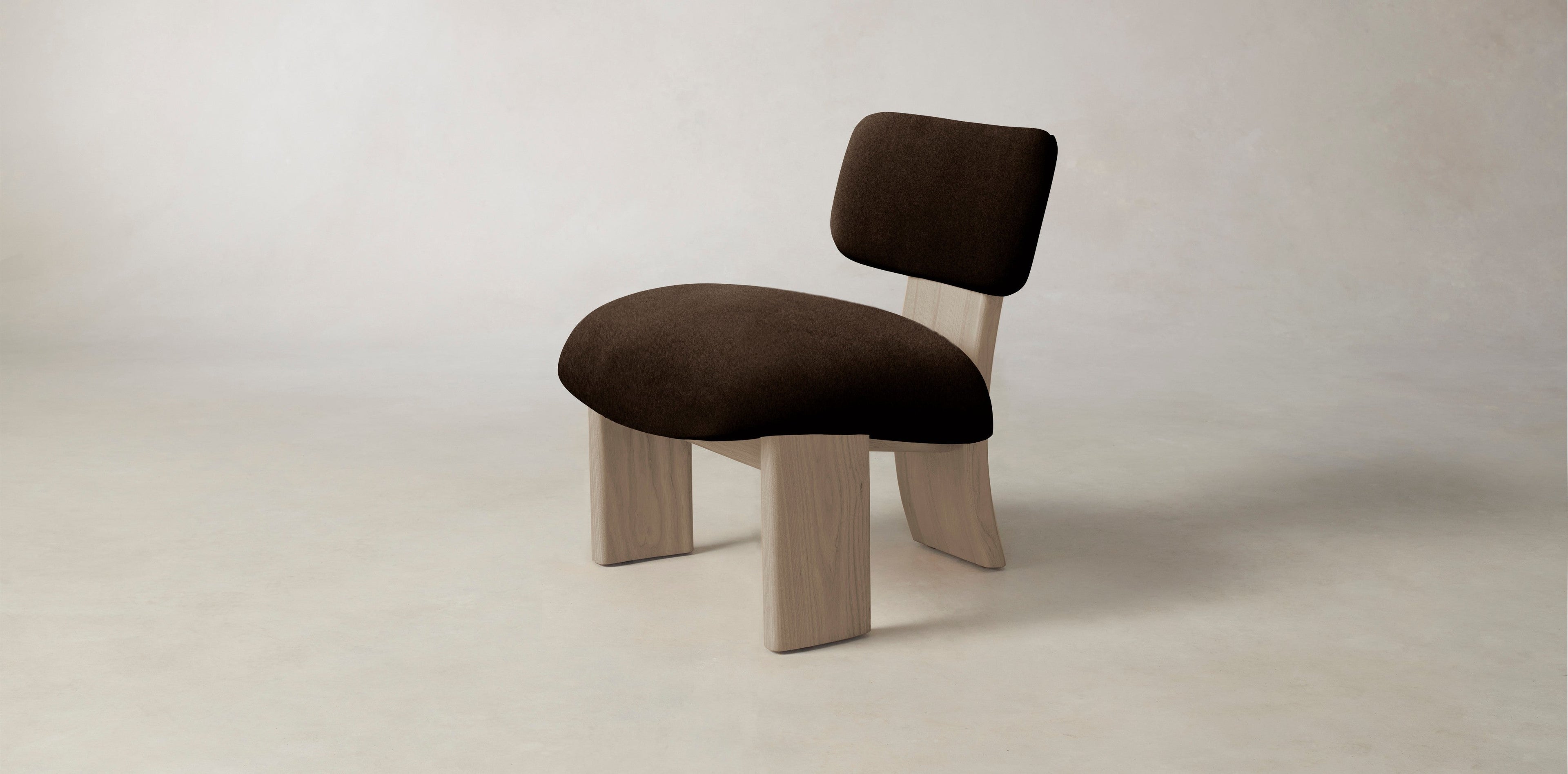 The Kenmare  - Mohair Chocolate Chair