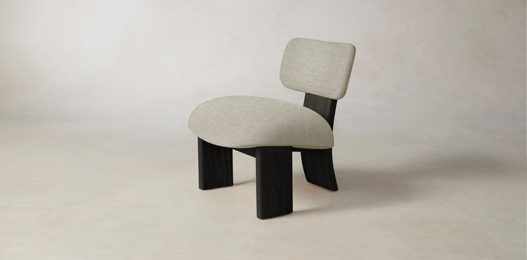 The Kenmare  - Performance Stonewashed Linen Dew Chair