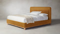 The Kent  - Mohair Amber Bed - 53" Headboard