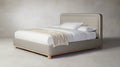 The Kent  - Performance Bouclé Morel Bed - 47" Headboard
