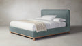 The Kent  - Performance Velvet Seafoam Bed - 47" Headboard