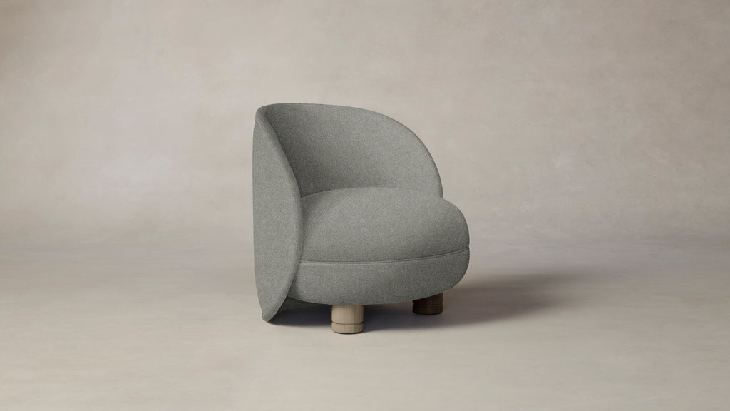 The Laight  - Merino Granite Chair