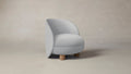 The Laight  - Performance Textured Linen Mineral Chair
