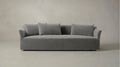 The Lenox  - Mohair Fog Sofa