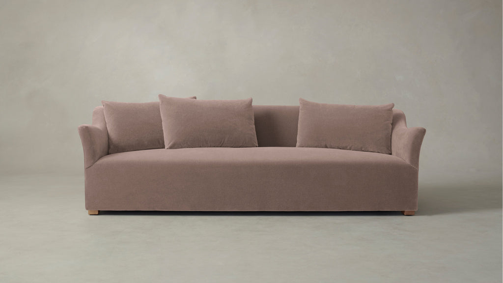 The Lenox  - Mohair Peony Sofa