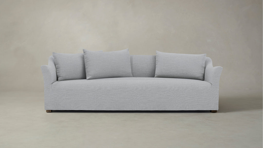The Lenox  - Performance Chenille Nickel Sofa