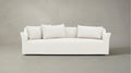 The Lenox  - Performance Textured Linen Pearl Sofa