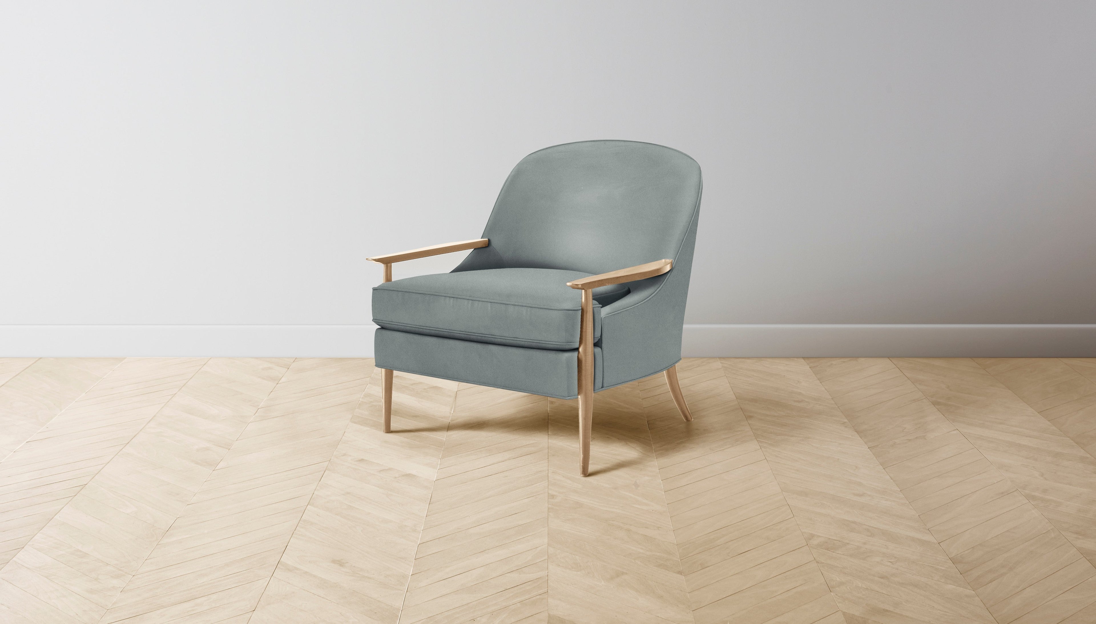 The Leroy  - Nubuck Leather Tide Chair