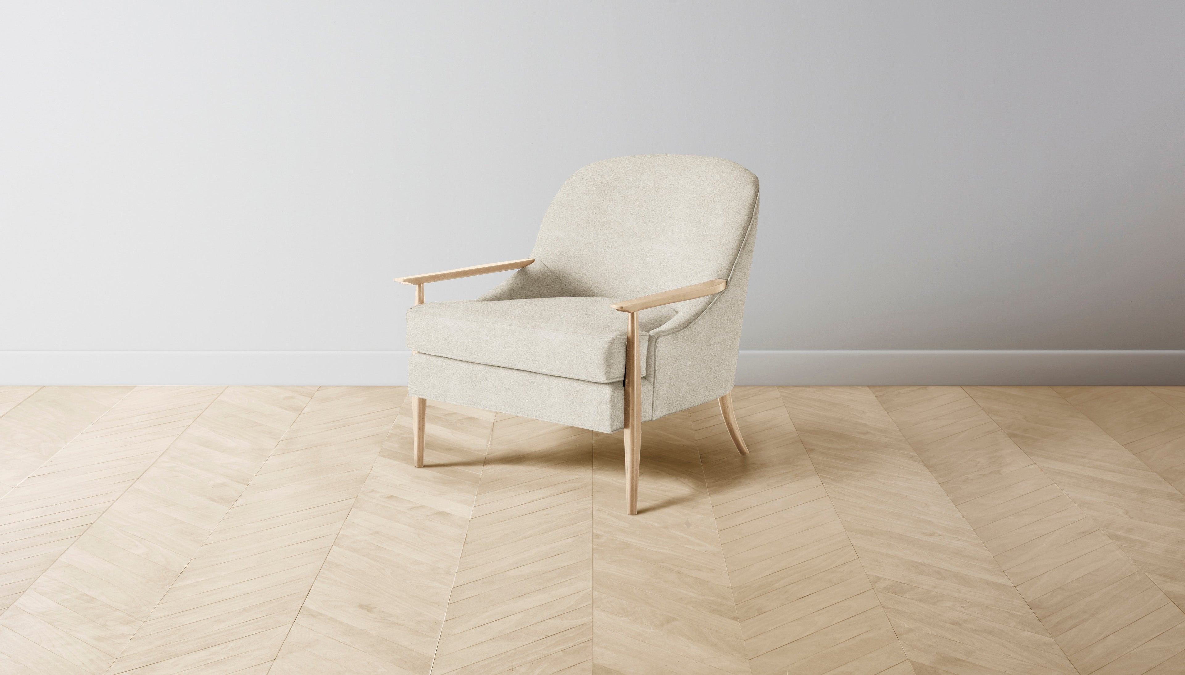 The Leroy  - Performance Melange Weave Shell Chair
