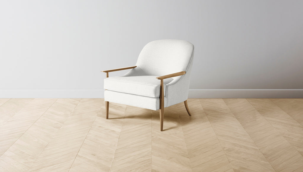 The Leroy  - Performance Woven Chenille Lace Chair