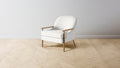 The Leroy  - Performance Woven Chenille Lace Chair