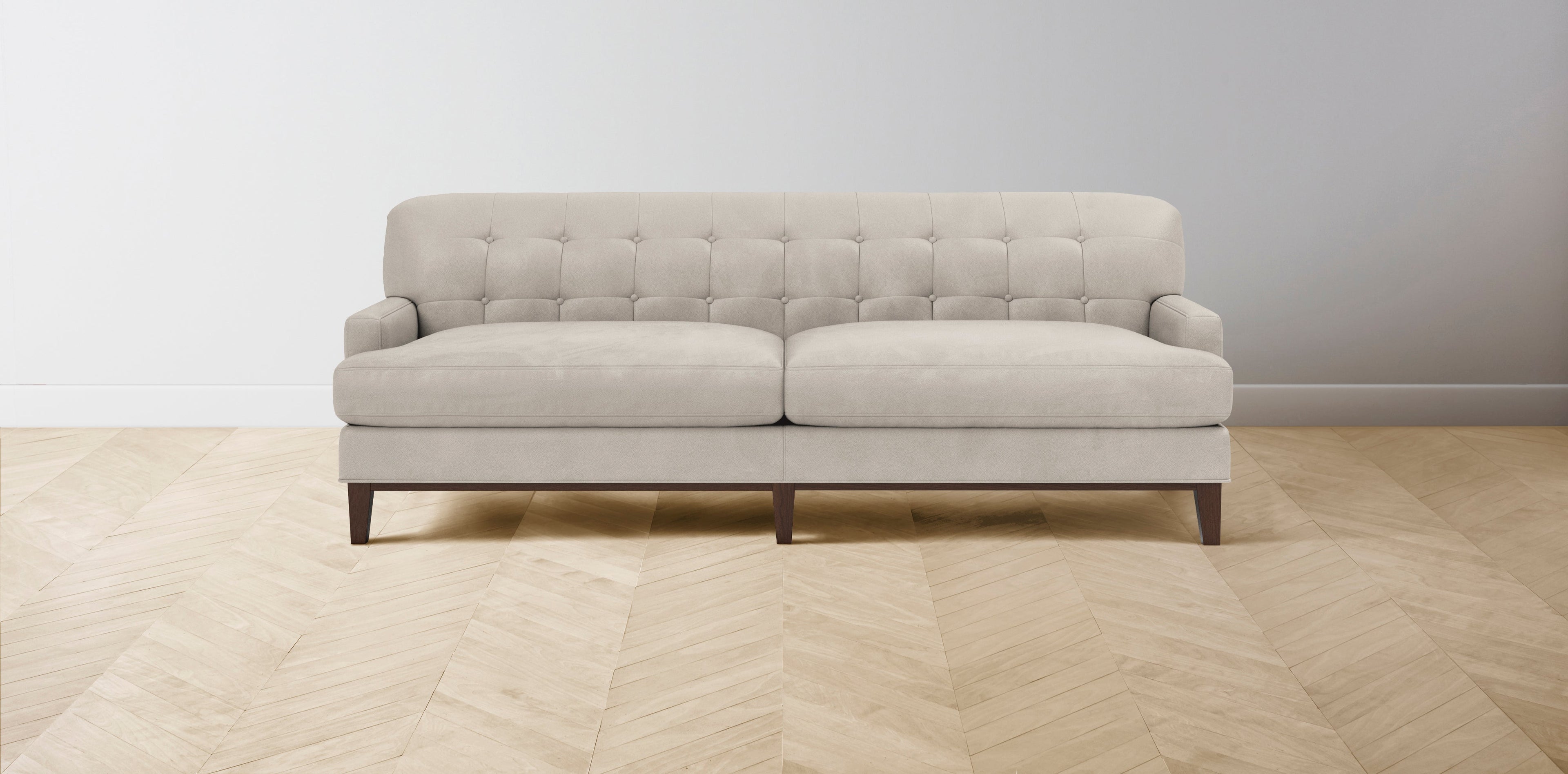 The Ludlow  - Nubuck Leather Sail Sofa