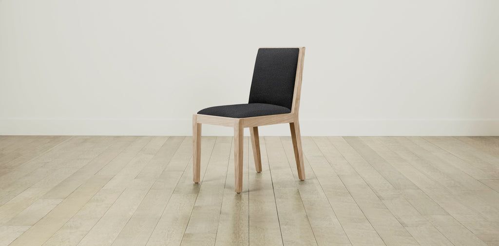 The Madison  - Italian Bouclé Storm Dining Chair