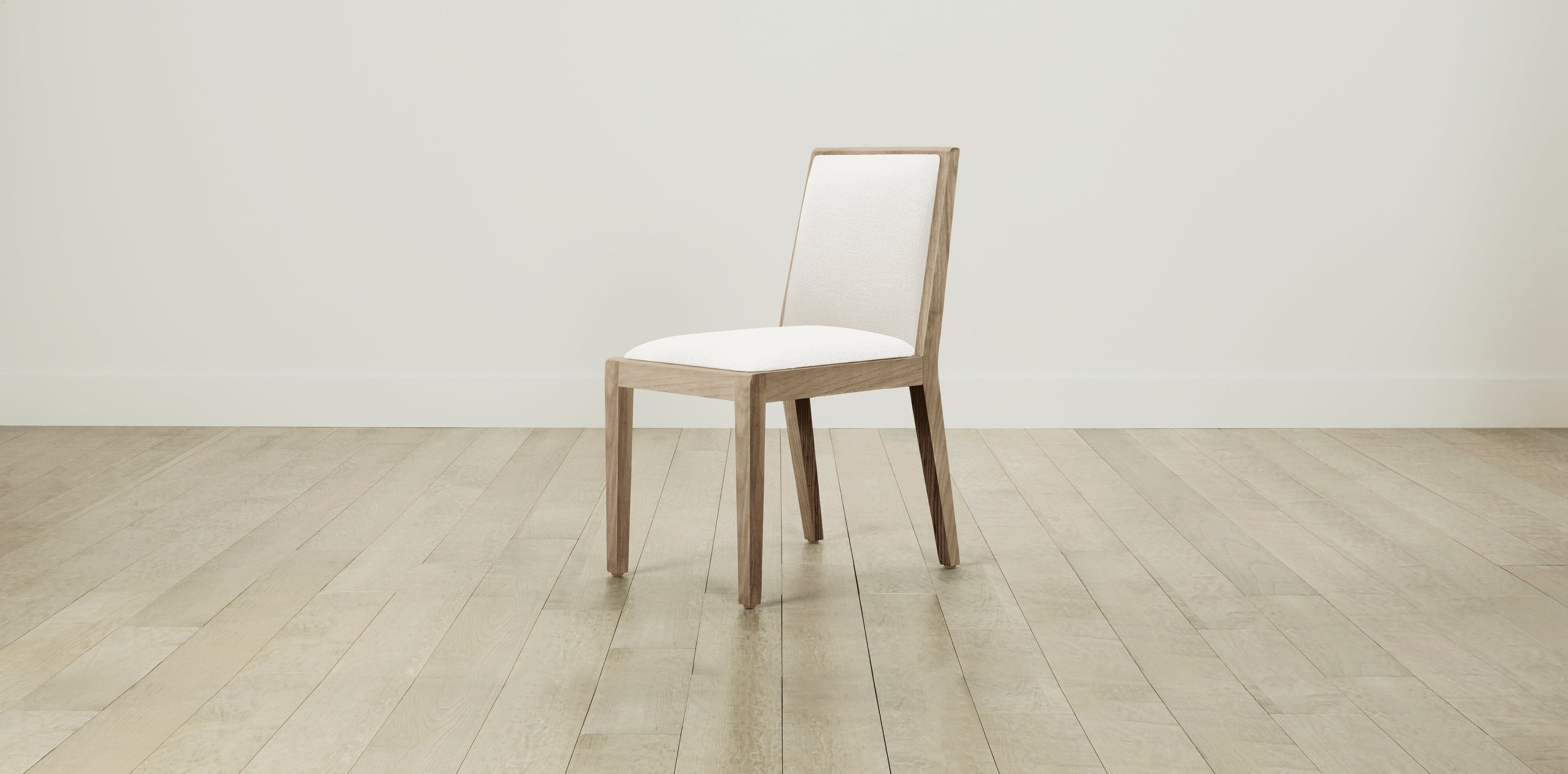 The Madison  - Performance Textured Linen Pearl Dining Chair