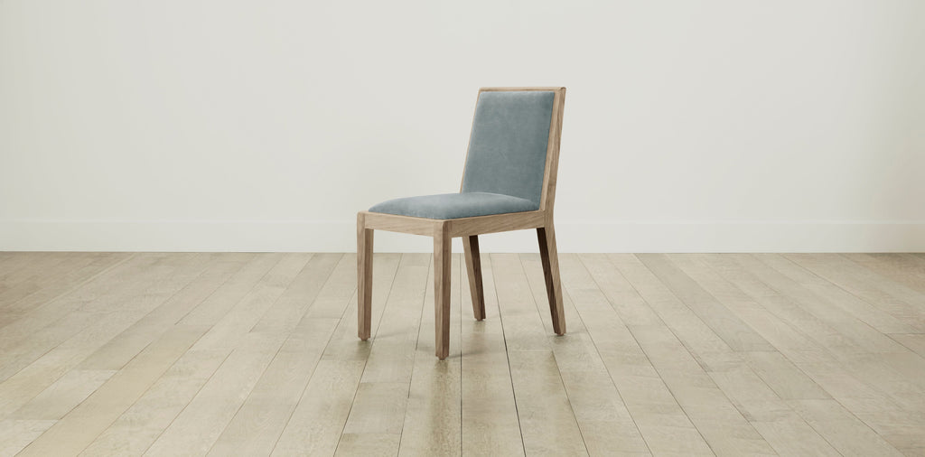 The Madison  - Performance Velvet Sapphire Dining Chair