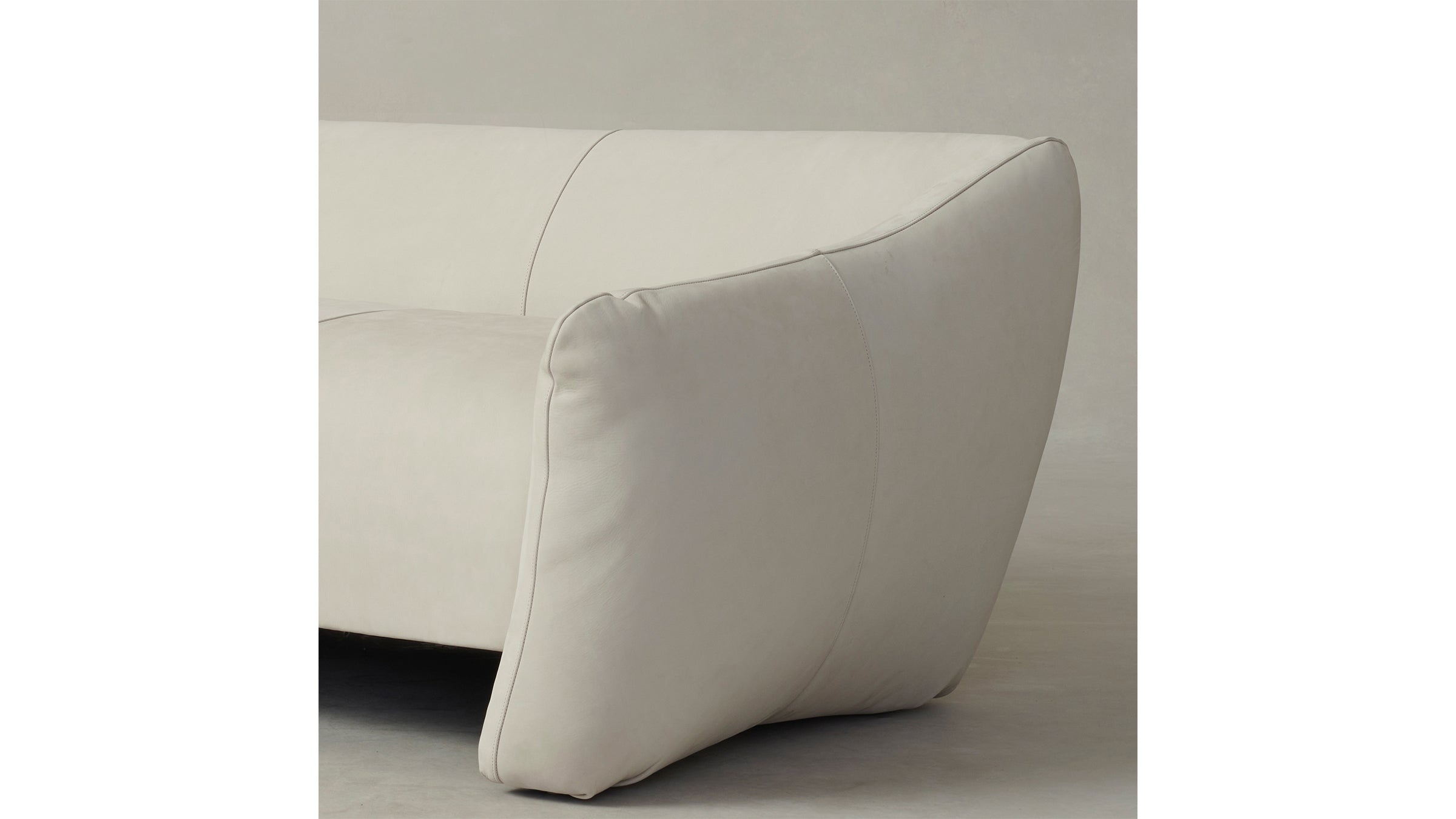 The Bond  - Nubuck Leather Sail Settee