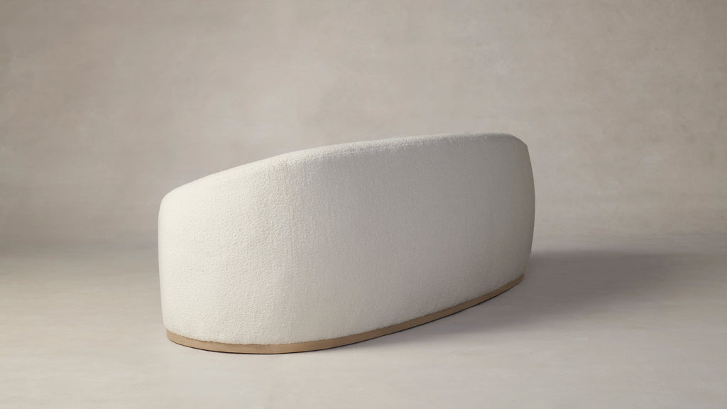 The Chelsea  - Italian Bouclé White Sofa