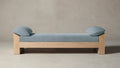 The Montauk  - Performance Velvet Sky Daybed