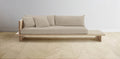 The Muir Arm on Left - Merino Wheat Sofa