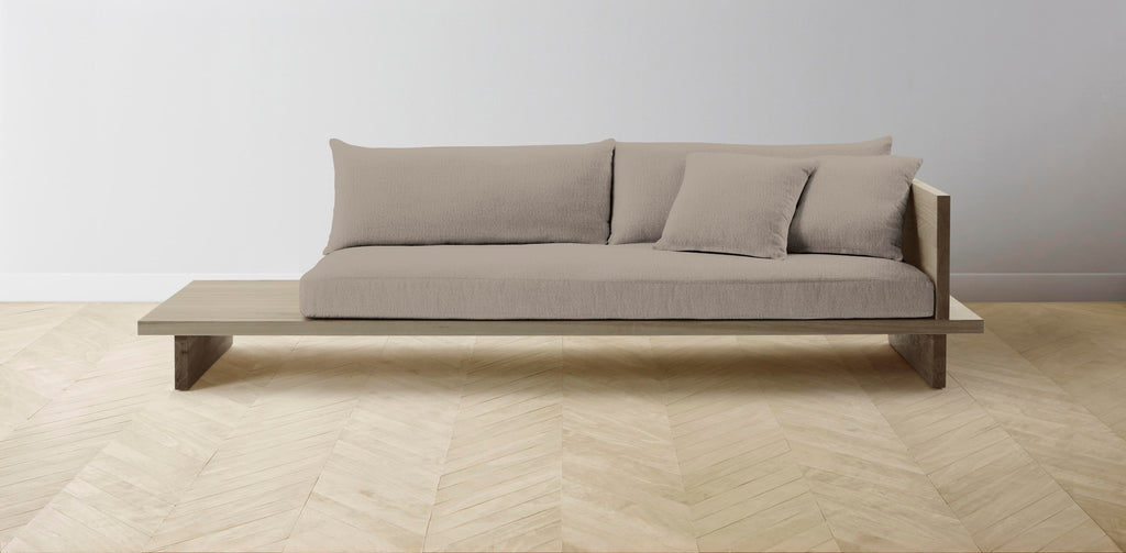The Muir Arm on Right - Performance Bouclé Morel Sofa