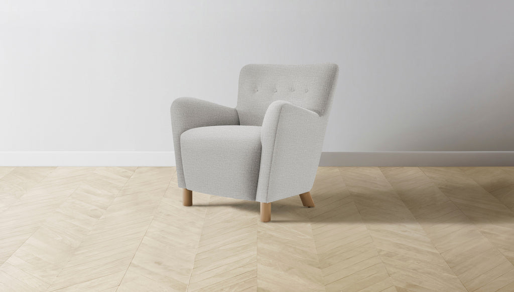 The Perry  - Performance Woven Chenille Steel Chair