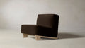 The Remsen  - Mohair Chocolate Chair