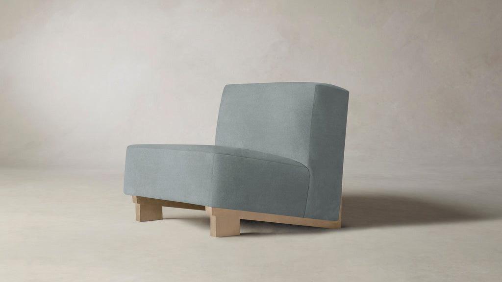 The Remsen  - Nubuck Leather Tide Chair