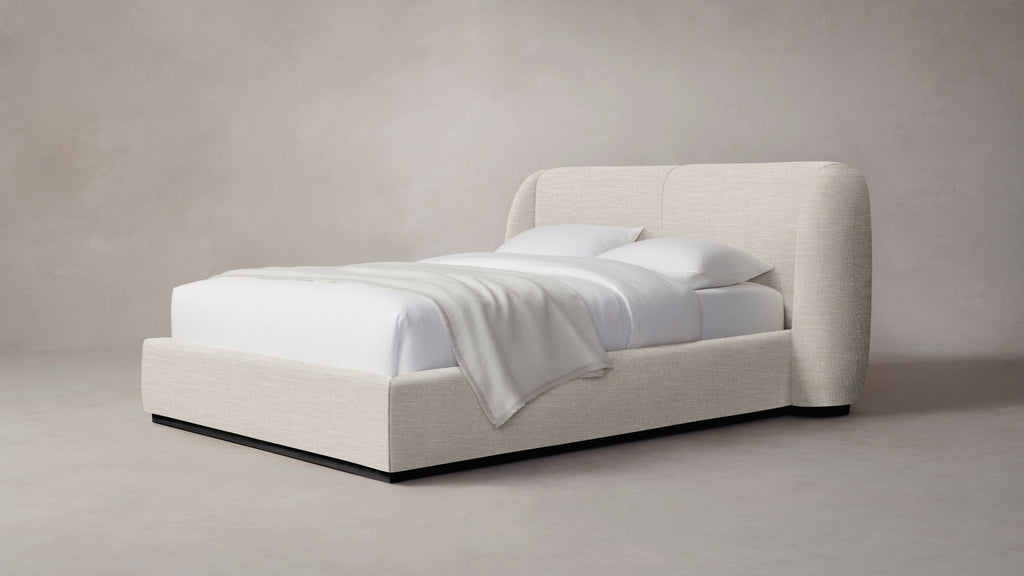 The Smith  - Performance Chenille Buff Bed - 42" Headboard