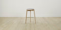 The Stanton with Brushed Nickel - Performance Chenille Harbor Bar and Counter Stool