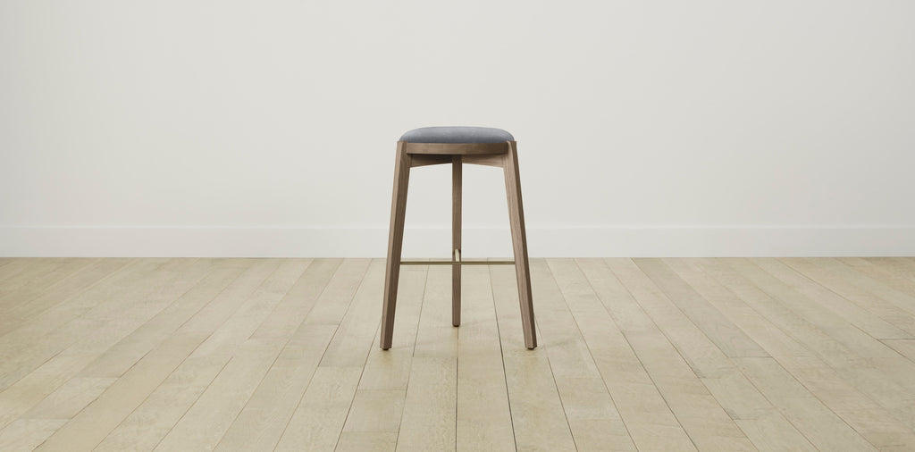 The Stanton with Onyx - Performance Velvet Lunar Bar and Counter Stool