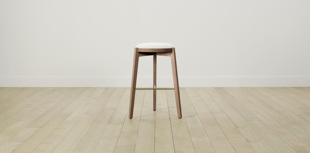 The Stanton with Onyx - Performance Woven Chenille Lace Bar and Counter Stool