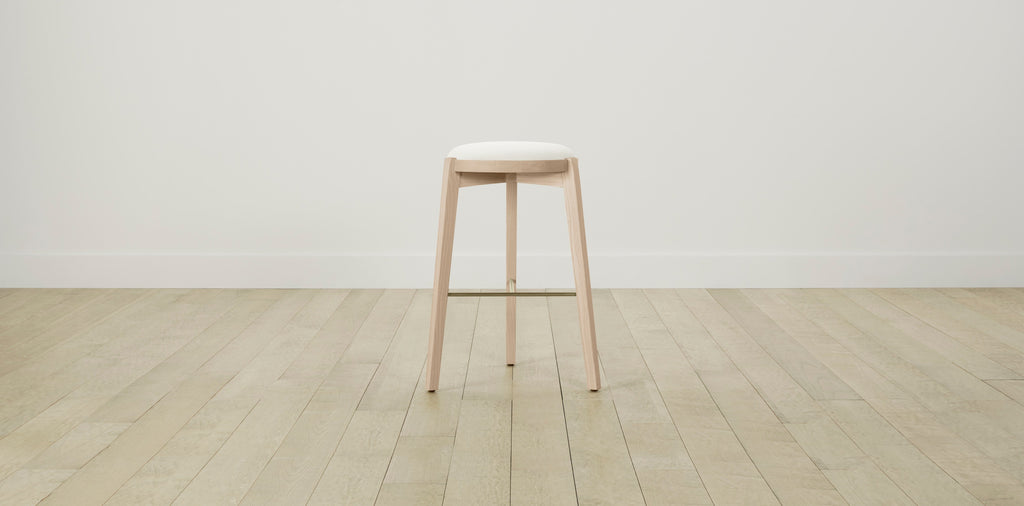 The Stanton with Onyx - Performance Woven Chenille Lace Bar and Counter Stool